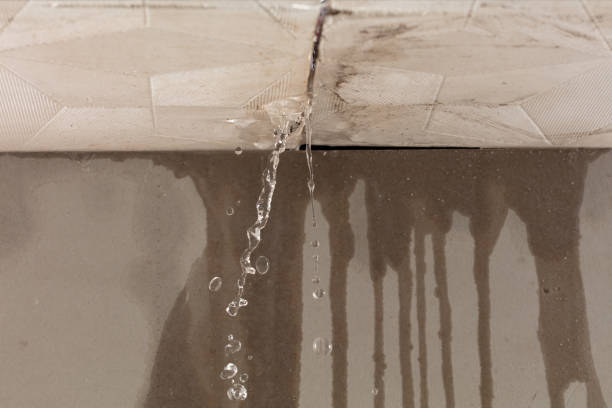 Professional Burst Pipe Cleanup technician working in Adena, OH